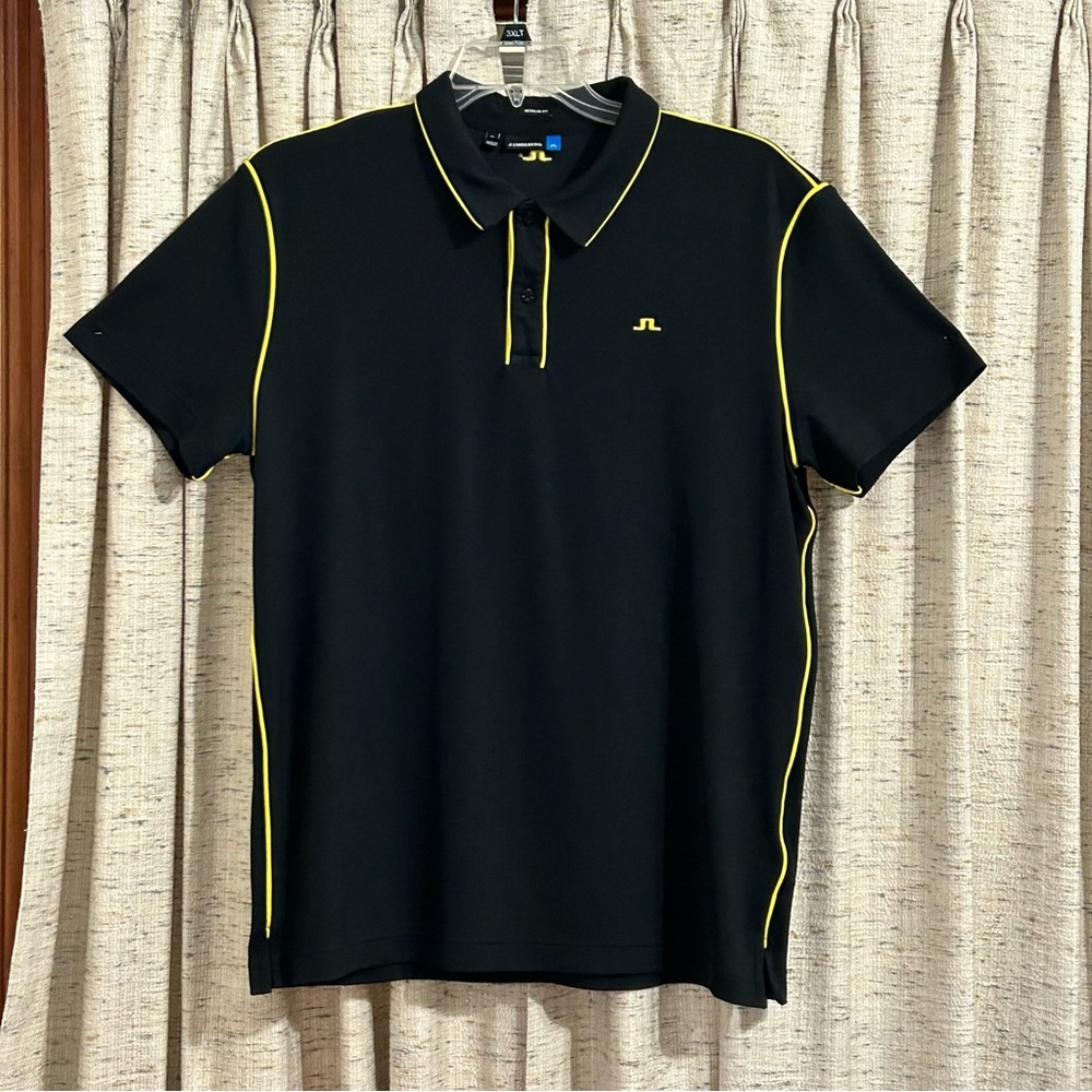 J. Lindeberg Tomi Regular Fit Piquet Golf Polo - XL